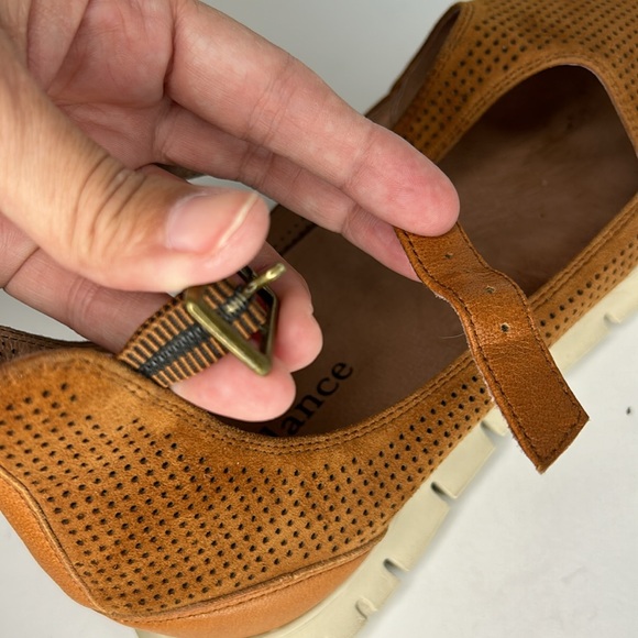 Sundance Mamzelle Lorelei Perforated TStrap Suede Shoe - Picture 13 of 14